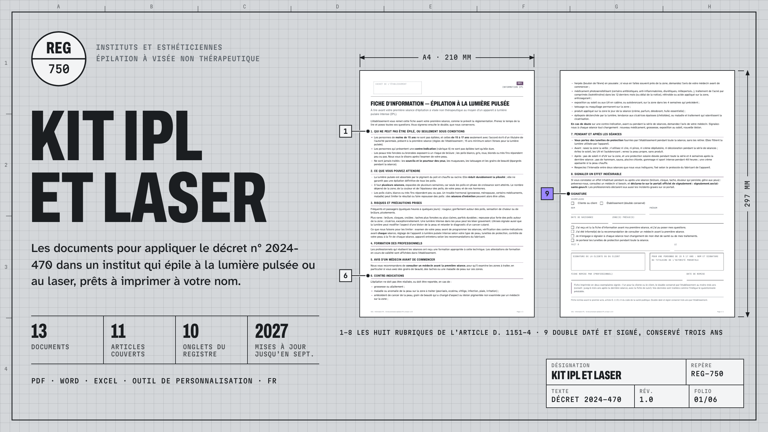 Kit IPL et laser : visuel principal