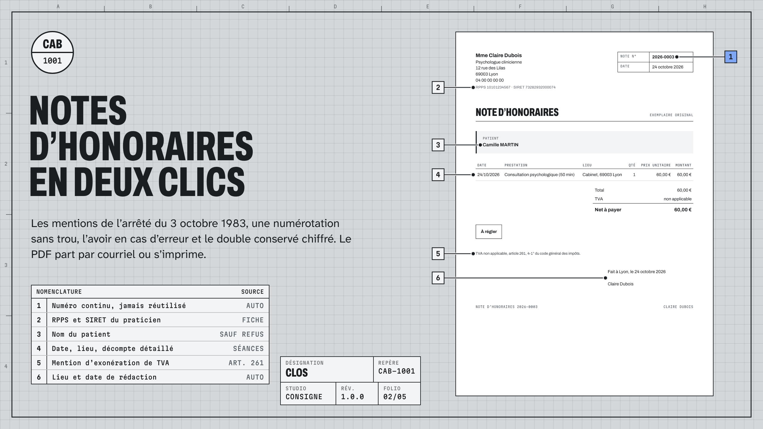 Clos : visuel 3