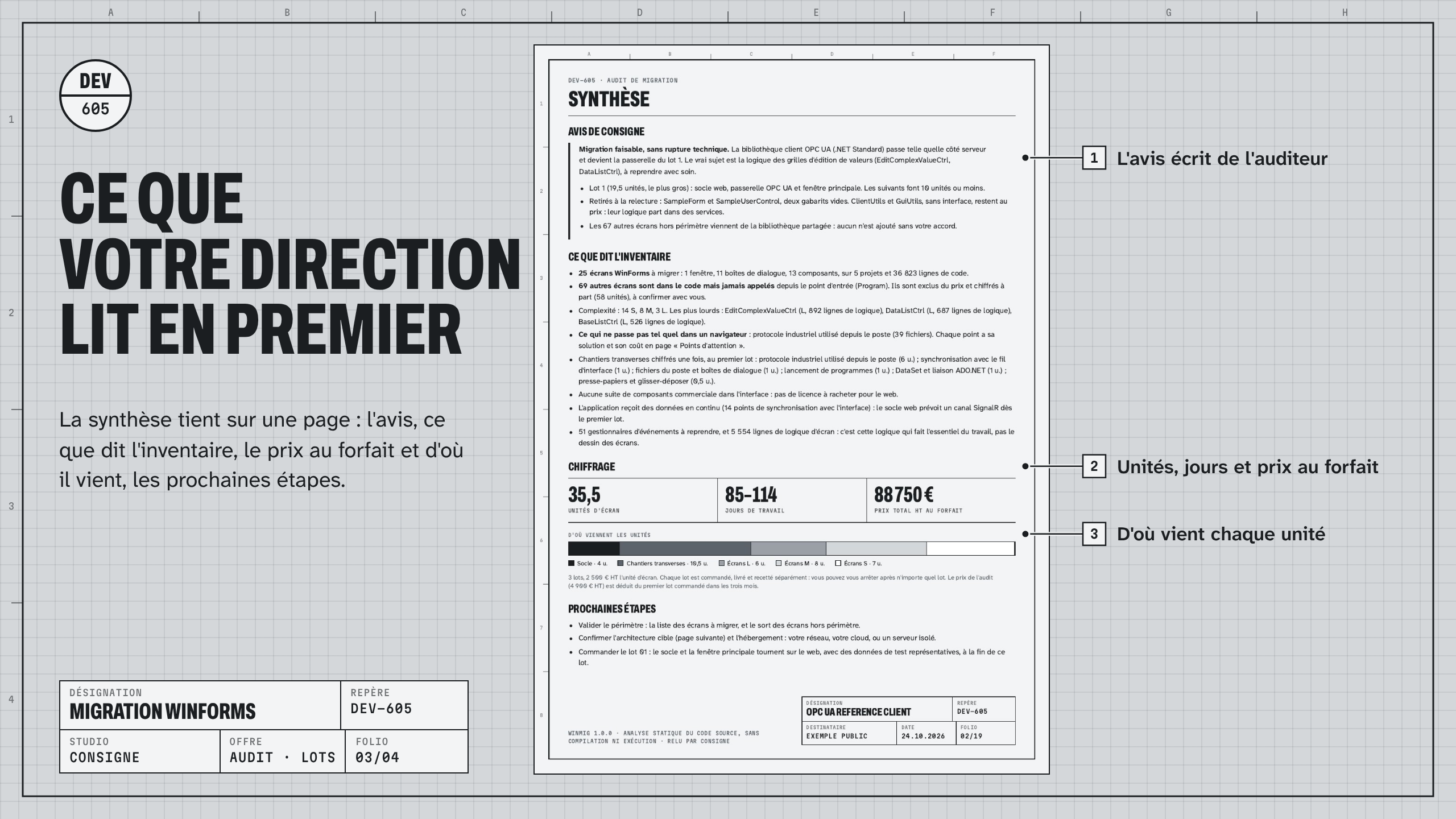 Audit de migration WinForms : visuel 2